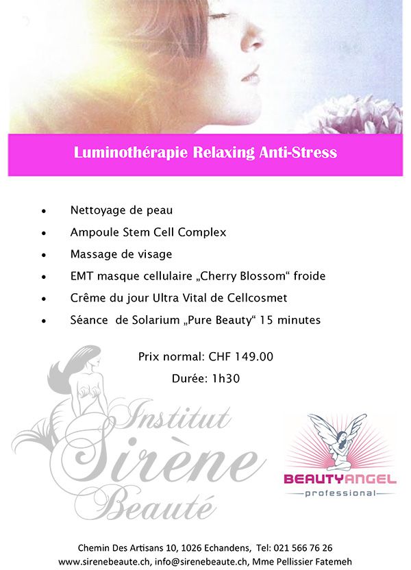 Luminothérapie Relaxing Anti-Stress
